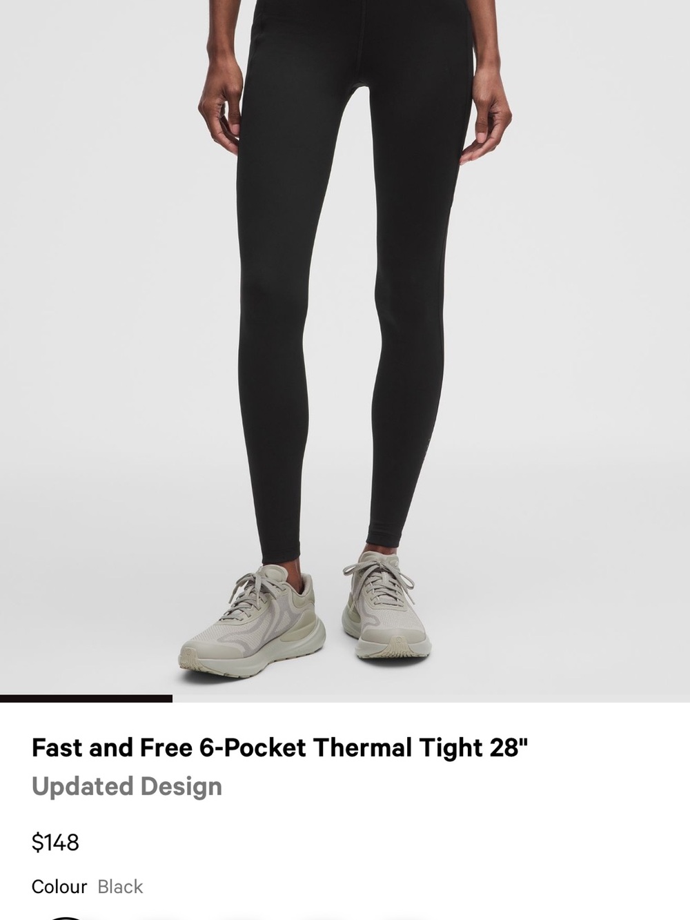 Women's black hoodie interior with Lululemon tag